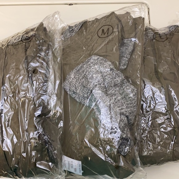 LOVE TREE Women’s Hooded Utility Jacket Green/Gray NWT - Picture 12 of 13